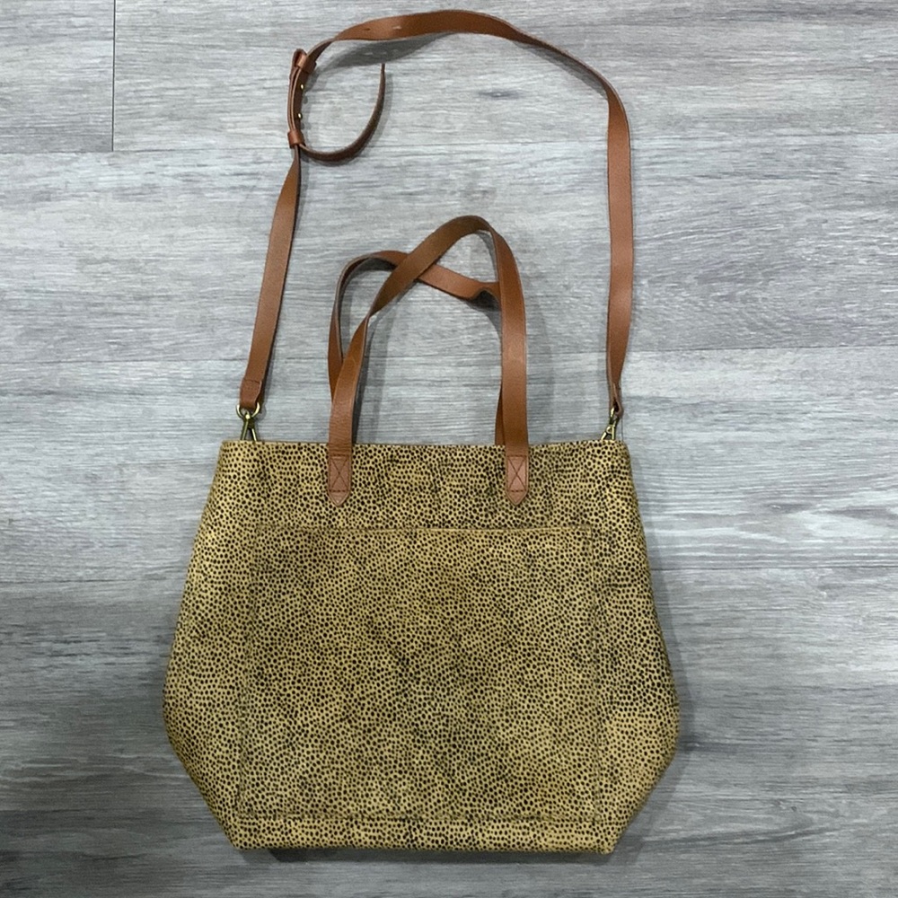 Madewell Medium Transport Bag in Leopard